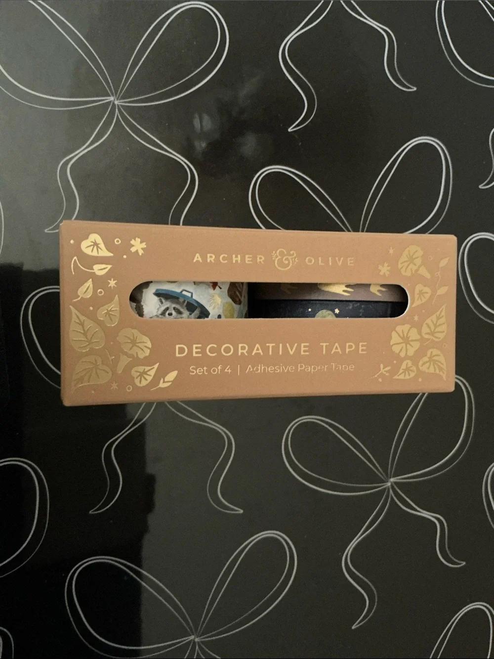 Archer & Olive Decorative Tape Set - Neutral Brown Pack